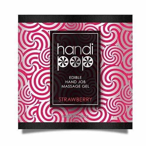 Пробник Sensuva - Handipop Strawberry (6 мл) SO3455