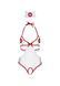 Leg Avenue Roleplay Naughty Nurse OS White/Red SO7892 3