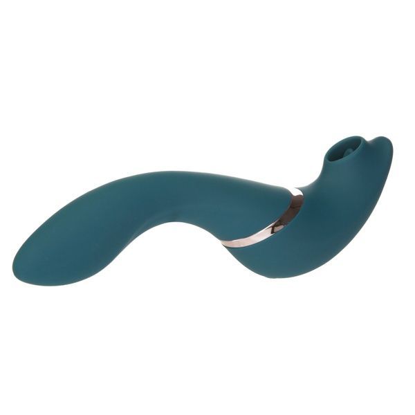 Вакуумний вібратор Swan The Monarch Swan Teal SO8905