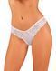 Полупрозрачные трусики Obsessive Heavenlly panties XS/S, открытые ягодицы SO8169 фото 1