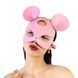 Шкіряна маска мишки Art of Sex - Mouse Mask, колір Лавандовий SO9652