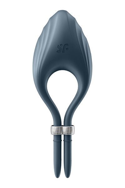 Ерекційне віброкільце-ласо Satisfyer Duelist Dark Blue, 10 режимів, потужний мотор SO6276