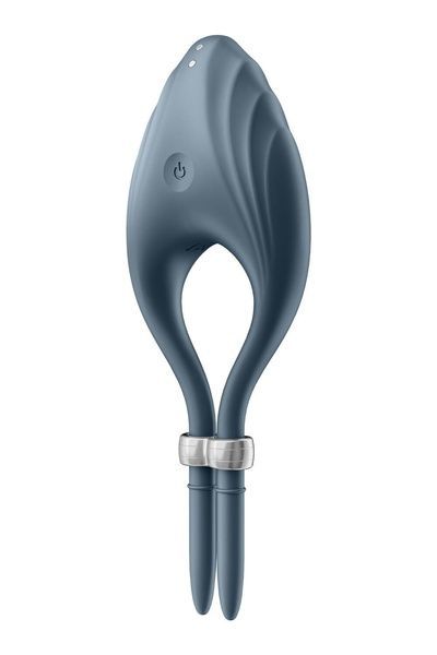 Ерекційне віброкільце-ласо Satisfyer Duelist Dark Blue, 10 режимів, потужний мотор SO6276
