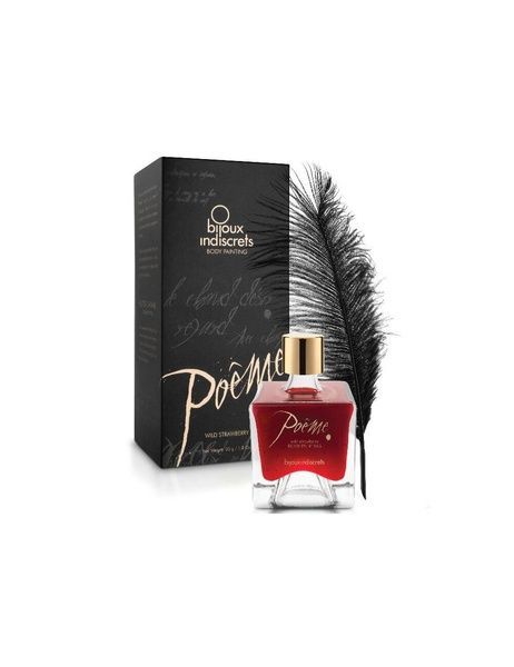 Краска для тела Bijoux Indiscrets Po&ecirc;me - Wild Strawberry SO5927 фото