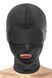 Капюшон для БДСМ з відкритим ротом Fetish Tentation Open Mouth Hood SO3756 1