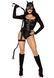 Эротический костюм кошечки Leg Avenue Fierce Feline L, боди, пояс с подвязкой, маска кошки SO9228 фото 7