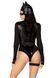 Эротический костюм кошечки Leg Avenue Fierce Feline L, боди, пояс с подвязкой, маска кошки SO9228 фото 2