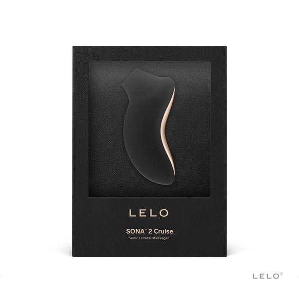 Звуковий стимулятор клітора LELO SONA 2 Black, 12 режимів SO8100