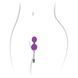 Вагинальные шарики с вибрацией Adrien Lastic Kegel Vibe Purple, диаметр 3,7см AD40753 фото 6