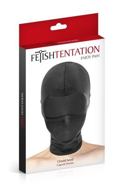 Капюшон для БДСМ Fetish Tentation Closed Hood SO3757