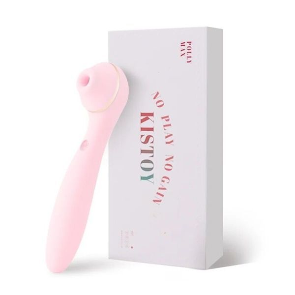 Вакуумний вібратор KISTOY Polly Max Green SO9558