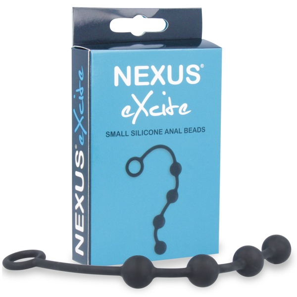 Анальні кульки Nexus Excite Small Anal Beads, силікон, макс. діаметр 2 см SO1767