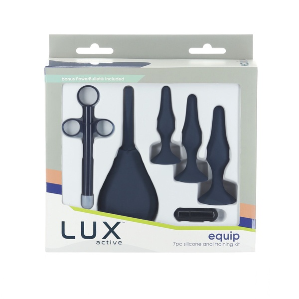 Набір анальних іграшок для новачків Lux Active – Equip – Silicone Anal Training Kit SO5570