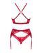 Obsessive Lacelove cupless 3-pcs set XS/S SO8655 4