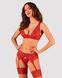 Obsessive Lacelove cupless 3-pcs set XS/S SO8655 1