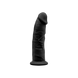 Фалоімітатор SilexD Robby Black (MODEL 2 size 6in), двошаровий, силікон + Silexpan, діаметр 3,5см SO3459 1