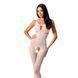 Бодістокінг з доступом до інтимних місць Passion BS078 white SO4725