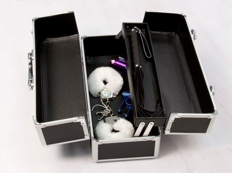 Кейс для зберігання секс-іграшок BMS Factory - Large Lokable Vibrator Case Black SO8899