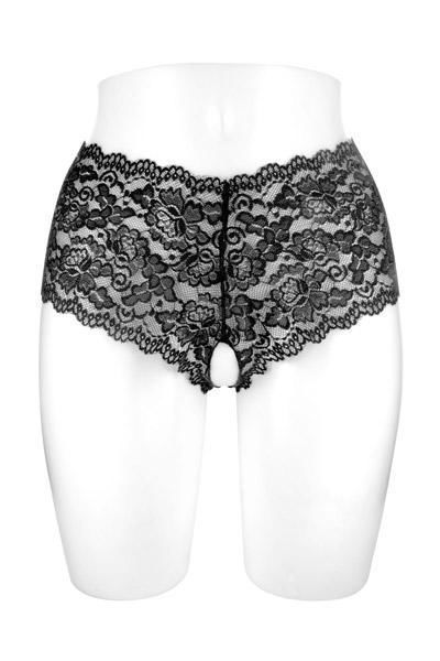 Трусики з доступом Fashion Secret JULIA Black SO2240