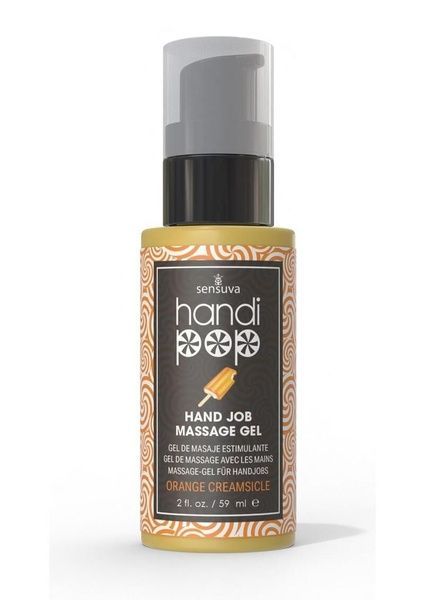 Смачний гель для вишуканих мануальних та оральних пестощів Sensuva &mdash; Handipop Orange Creamsicle 59мл SO9822