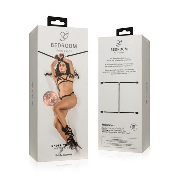 Фіксатор рук і ніг для ліжка Bedroom Fantasies Under the bed Restraint Set SO8810