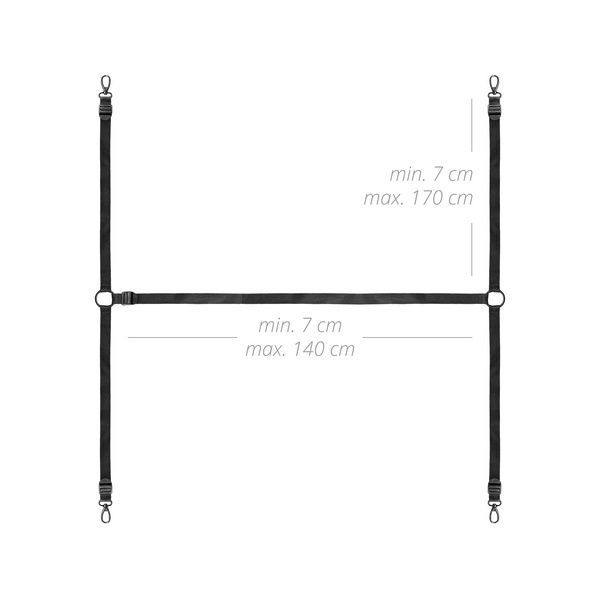 Фіксатор рук і ніг для ліжка Bedroom Fantasies Under the bed Restraint Set SO8810