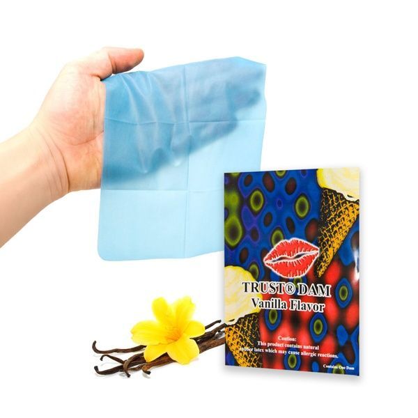 Латексна серветка Latex Dental Dams Vanilla 1 шт SX1261