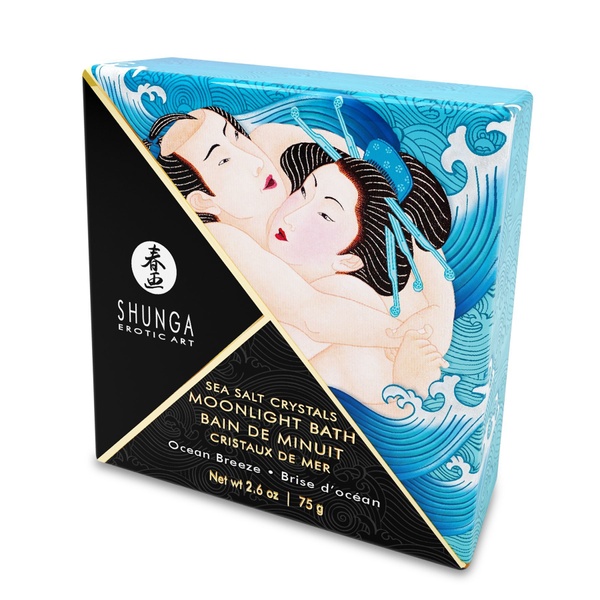 Сіль для ванни Shunga Moonlight Bath – Ocean Breeze (75 гр), сіль Мертвого моря, ароматичні олії SO2540