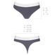 Спортивні трусики-стрінги Passion PS007 PANTIES dark grey, size L SO4247 3