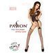 Бодістокінг Passion BS019 black, комбінезон, імітація панчіх і пояса PBS019B 5