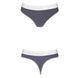 Спортивні трусики-стрінги Passion PS007 PANTIES dark grey, size L SO4247 4
