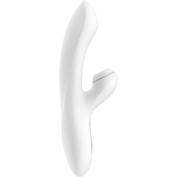 Вакуумний вібратор-кролик Satisfyer Pro Plus G-Spot Rabbit, перший кролик із вакуумом та вібрацією SO1829