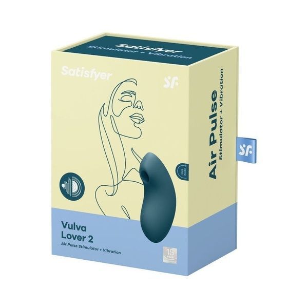 Вакуумний вібратор Satisfyer Vulva Lover 2 Blue SO6711