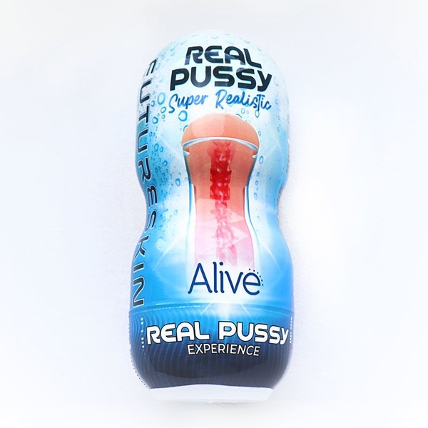Недорогий мастурбатор-вагіна Alive Super Realistic Vagina AL30680