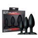 Набір анальних пробок Nexus Butt Plug Trio, макс. діаметр 3&ndash;4&ndash;5 см SO2743 1