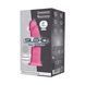 Фалоімітатор SilexD Robby Pink Glow in the dark, двошаровий, силікон+Silexpan, діаметр 3,5см SO7032 2