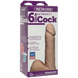 Фалоімітатор Doc Johnson Vac-U-Lock - 6 Inch ULTRASKYN Cock White, діаметр 4,3 см SO1560 2