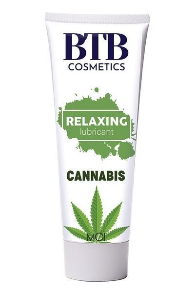 Змазка на водній основі BTB FLAVORED CANNABIS (100 мл) SO7537