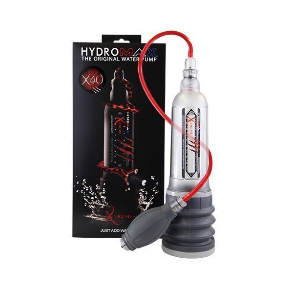 Гідропомпа Bathmate HydroXtreme 9 (X40), для члена довжиною від 18 до 23 см, діаметр до 5,5 см HM-40-X-CC