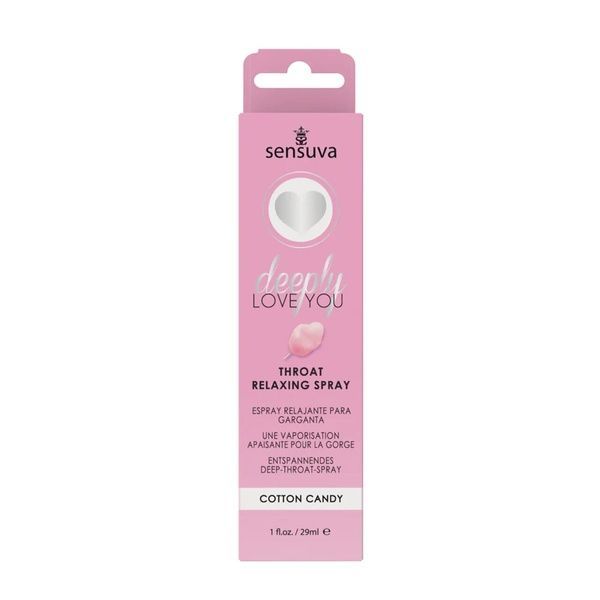 Спрей для мінету Sensuva Deeply Love You Cotton Candy (29 мл), для глибокого мінету SO9818