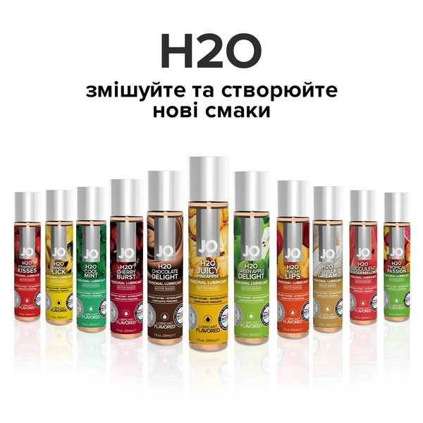 Змазка на водній основі System JO H2O &mdash; Juicy Pineapple (30 мл) без цукру, рослинний гліцерин SO1473