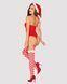 Боді Obsessive Kissmas teddy red S/M SX1152 2