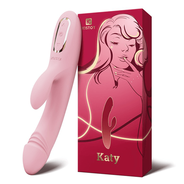 Вібратор-кролик з підігрівом KisToy Katy SO4950