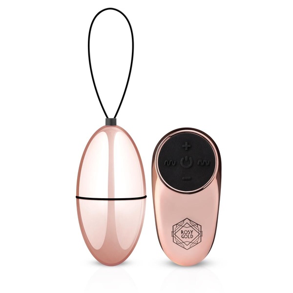 Віброяйце з пультом керування Rosy Gold – Nouveau Vibrating Egg SO4592