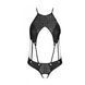 Боді з екошкіри з ремінцями та перфорацією Tamaris Body black L/XL &mdash; Passion SO5793 3