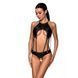 Боді з екошкіри з ремінцями та перфорацією Tamaris Body black L/XL &mdash; Passion SO5793 1