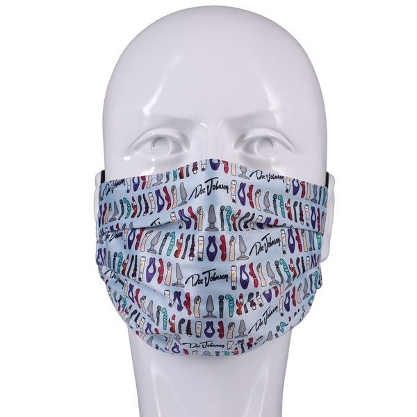 Гігієнічна маска Doc Johnson DJ Reversible and Adjustable face mask SO6071