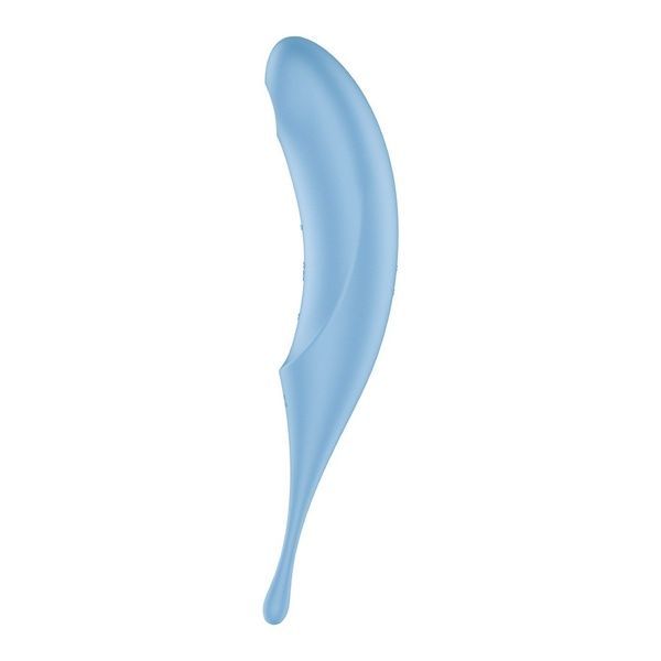 Вібратор для клітора з вакуумною стимуляцією Satisfyer Twirling Pro Blue SO7801