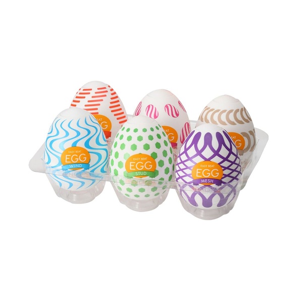 Набір яєць-мастурбаторів Tenga Egg Wonder Pack (6 яєць) SO5500