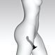Насадка для страпону Strap-On-Me P&G-Spot Dildo, силікон, розмір S SO4078 6